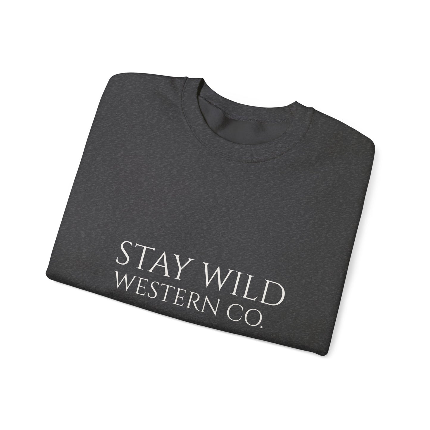 Stay Wild Western Sweatshirt